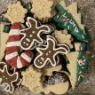 2 lb Assorted Christmas and other Cookies