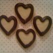 Valentine's Day Chocolate Trimmed Hearts